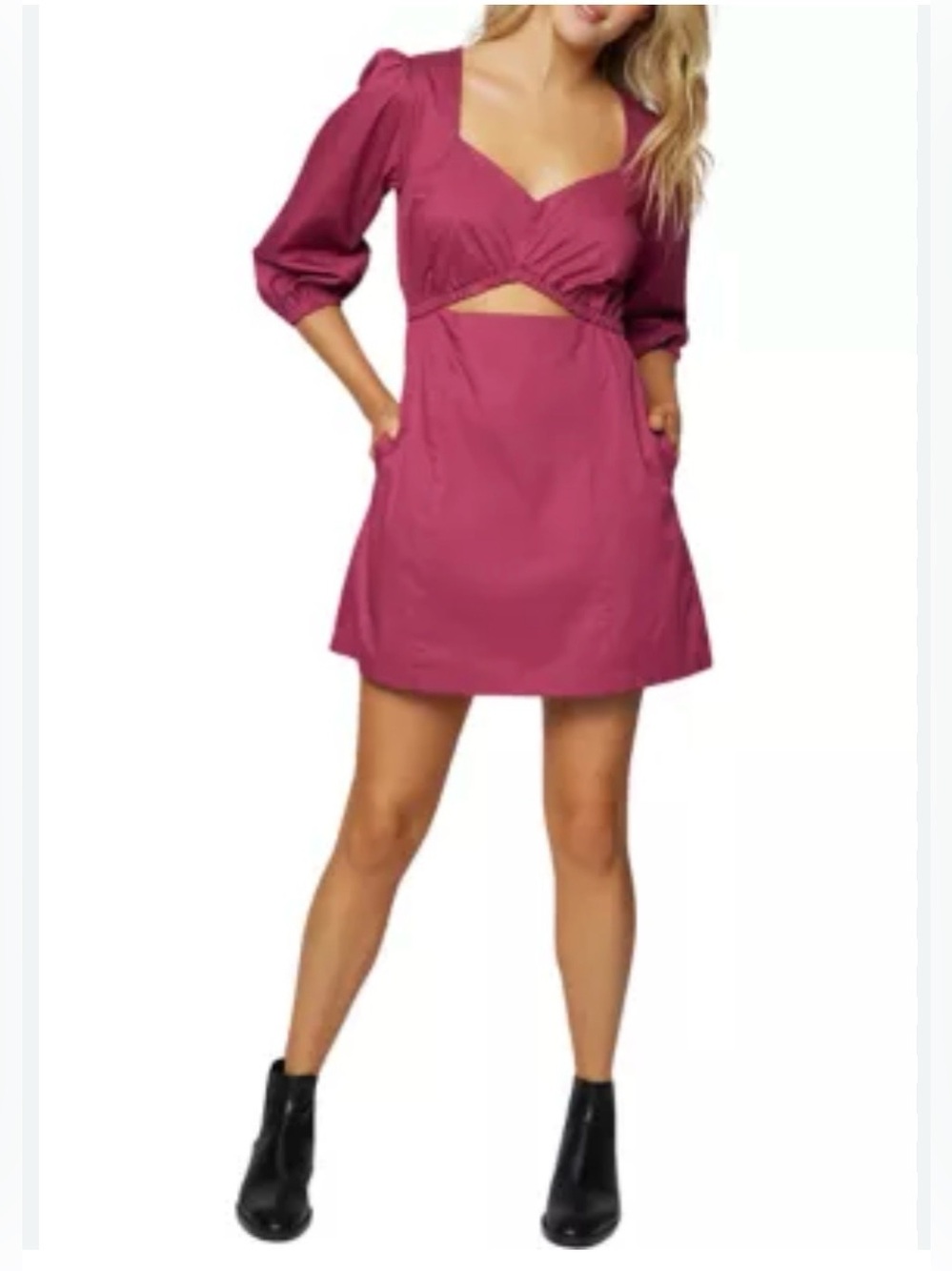 Lost + Wander Soulmate Cut Out Mini Dress